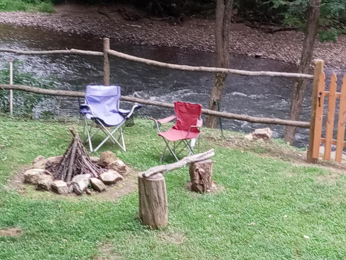 شقة Tranquil Creekside Mountain View Getaway Clyde المظهر الخارجي الصورة